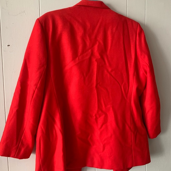 Vintage Red Blazer - Picture 3 of 5
